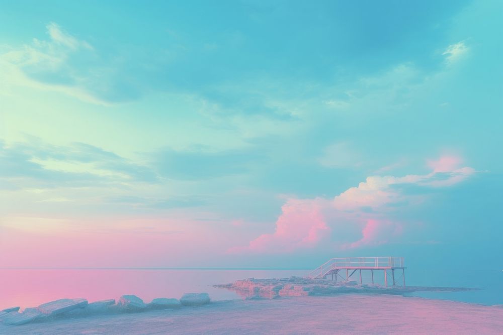 Dock background outdoors horizon nature. | Premium Photo - rawpixel