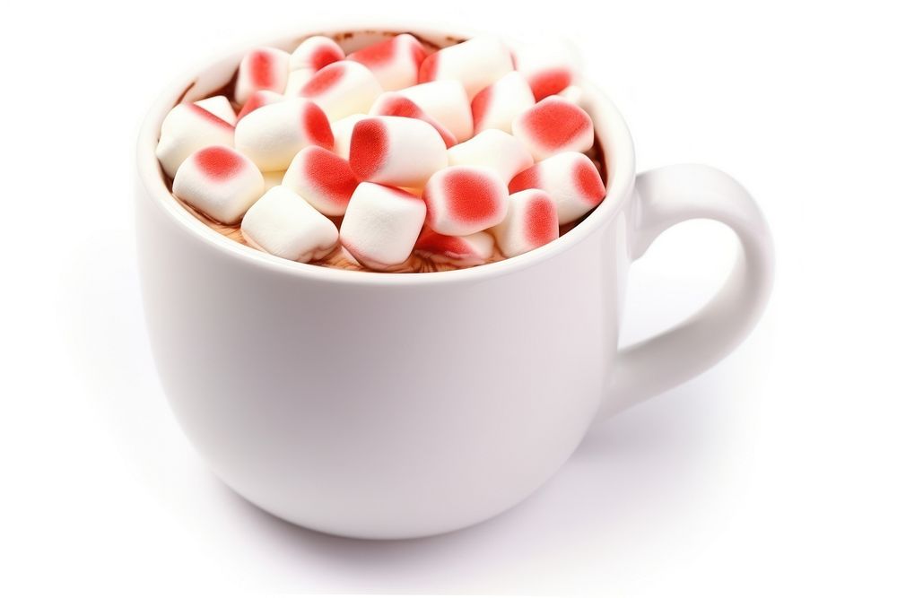  Hot chocolatea cup confectionery dessert. AI generated Image by rawpixel.