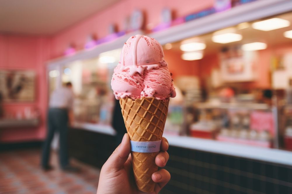Local business dessert cream food. | Free Photo - rawpixel