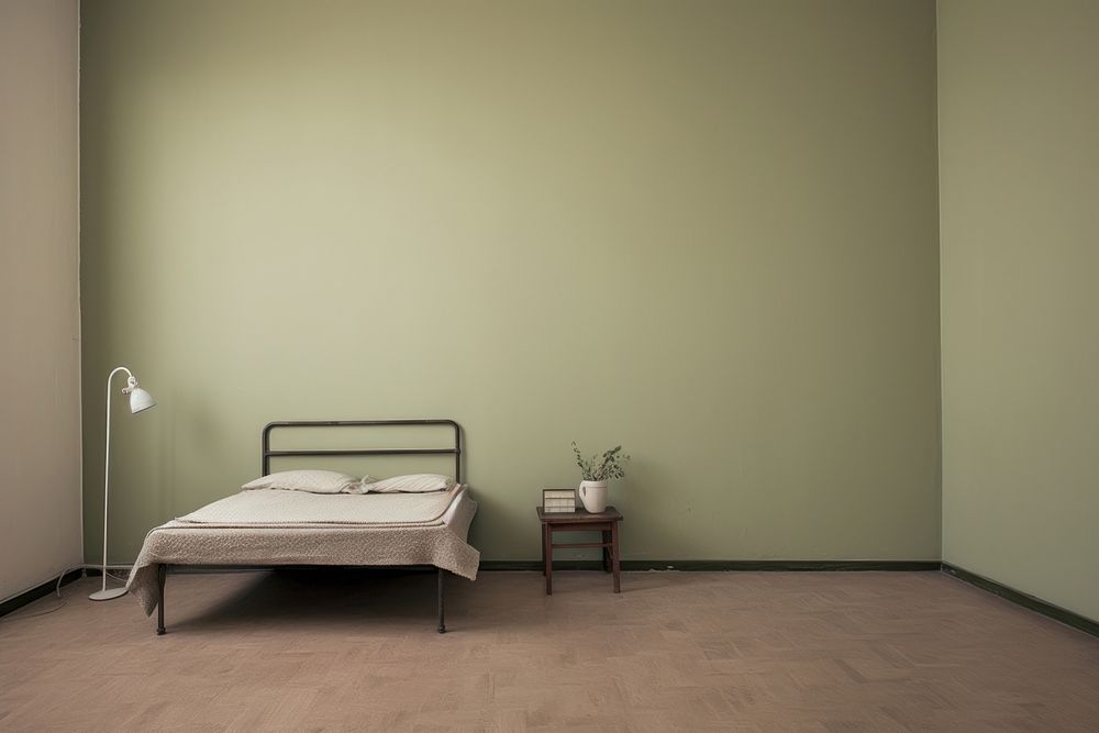 Bedroom architecture furniture flooring. AI generated Image by rawpixel.