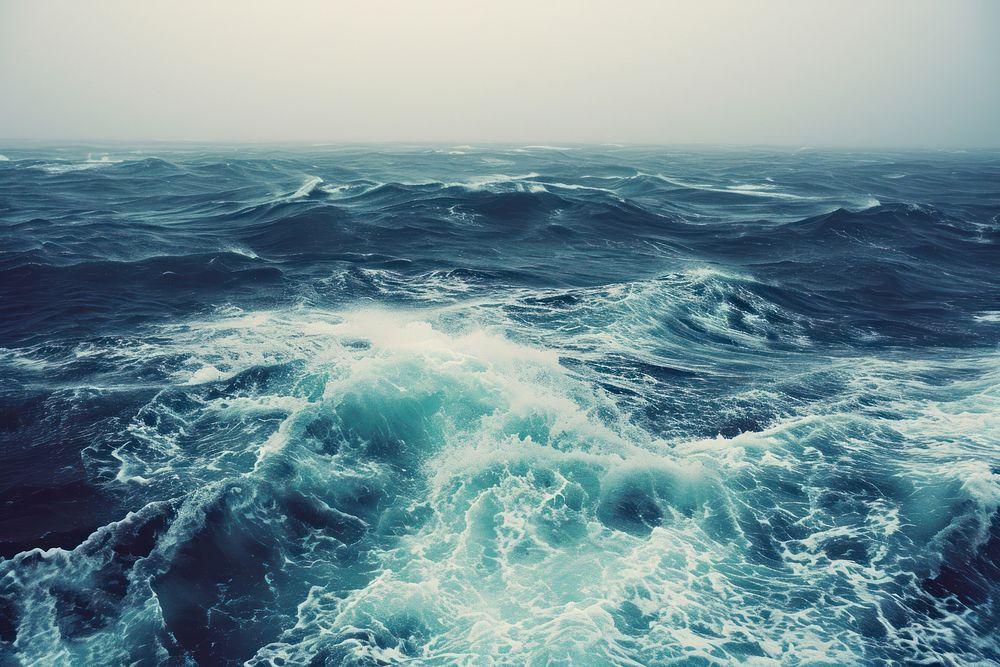 Sea outdoors nature ocean. AI generated Image by rawpixel.