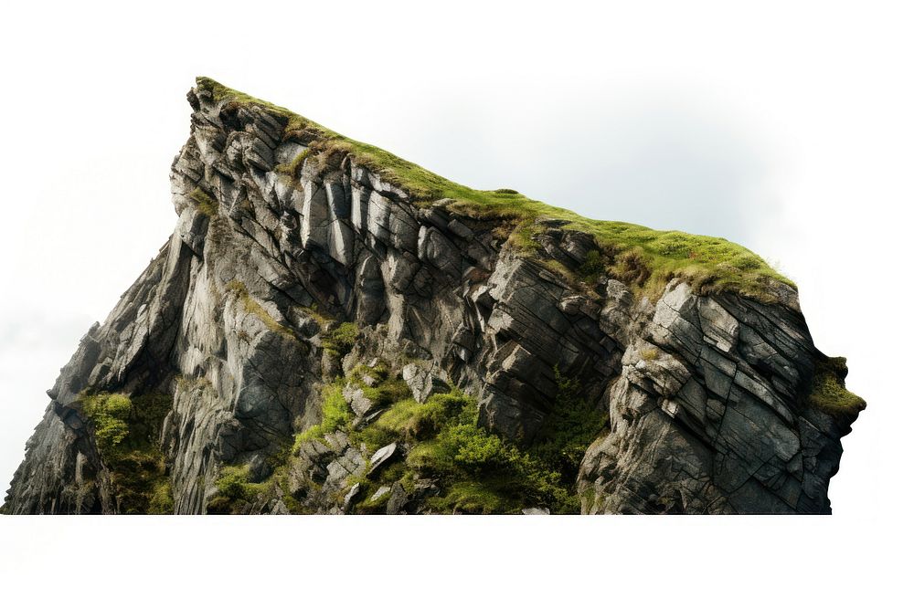Mountain cliff outdoors nature rock. AI generated Image by rawpixel.