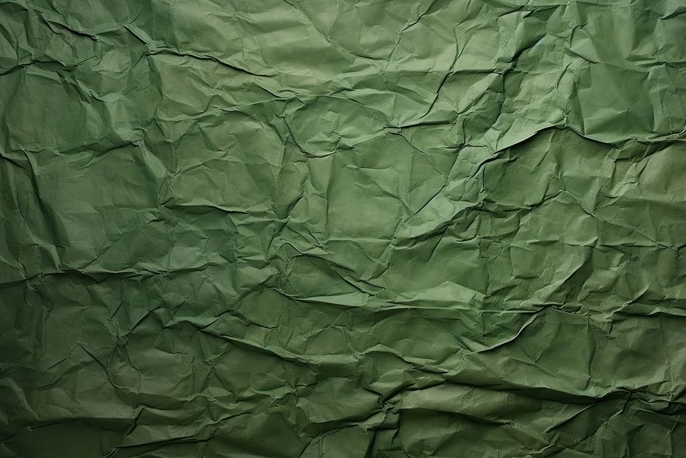 Recycled crumpled green paper backgrounds texture leaf.