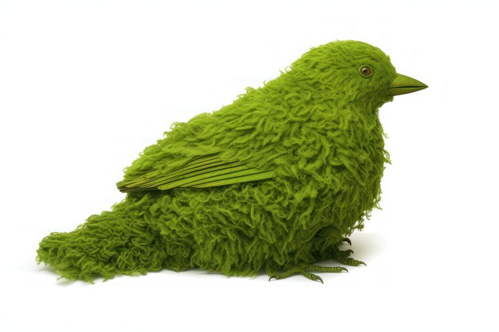 Bird animal parrot green. AI generated Image by rawpixel.