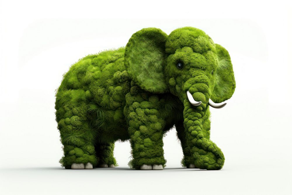 Elephant wildlife mammal animal. AI generated Image by rawpixel.