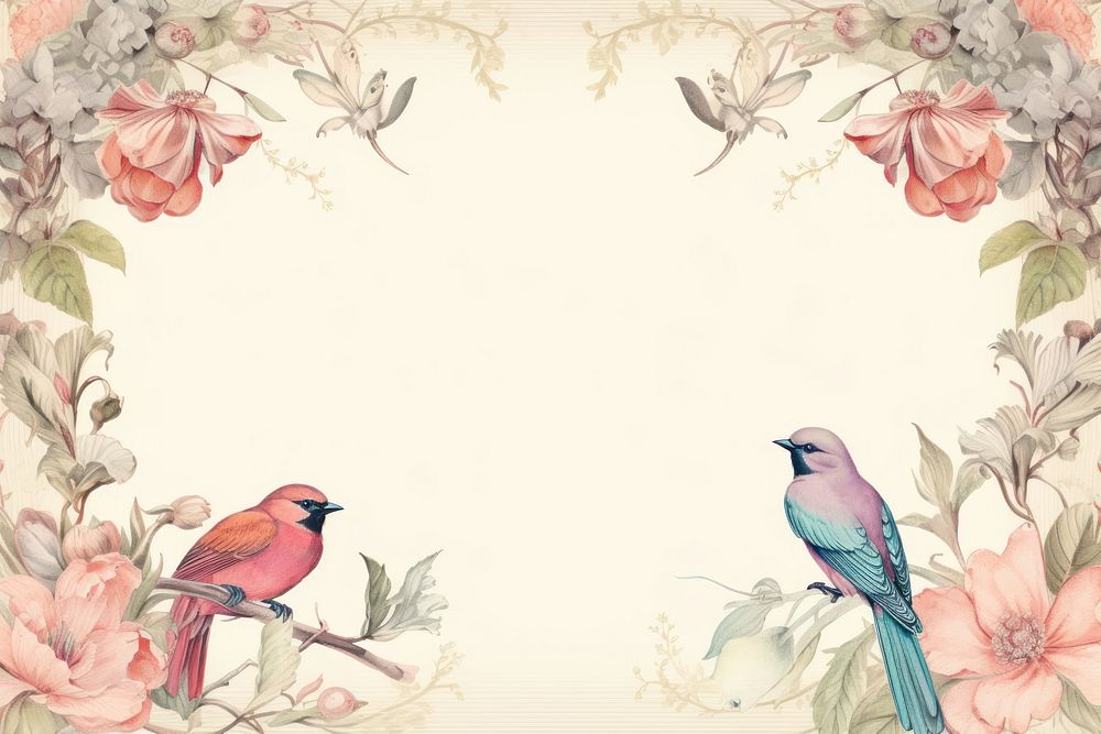 Bird pattern fragility perching. AI generated Image by rawpixel.