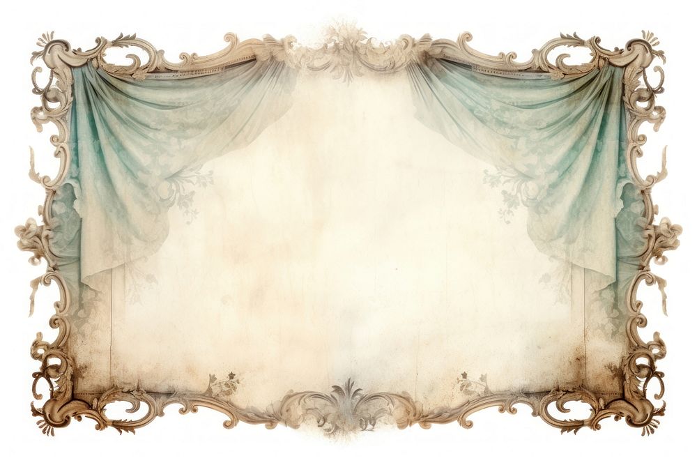 Curtain backgrounds frame paper. AI generated Image by rawpixel.