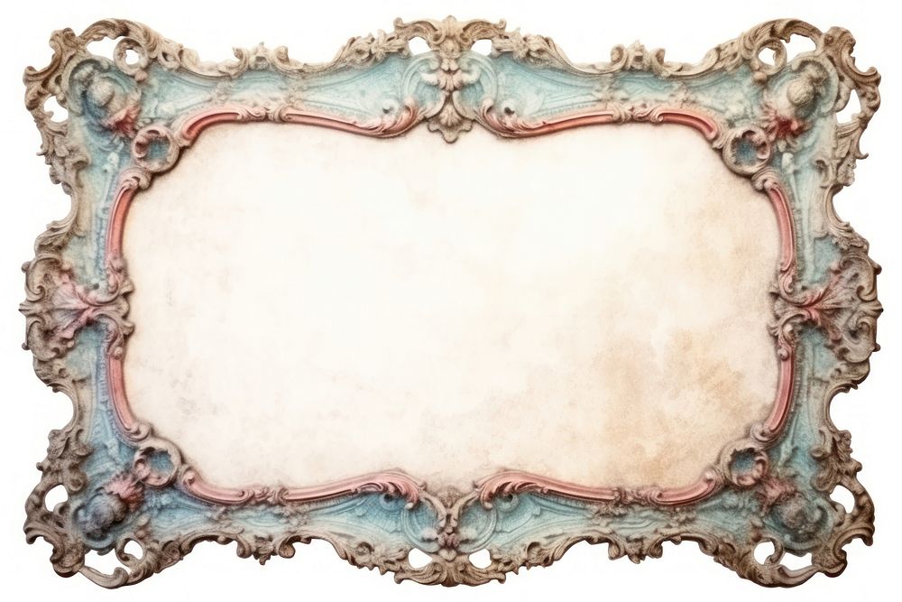 Celestial frame old white background. AI generated Image by rawpixel.