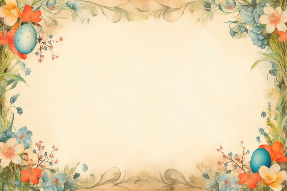 Easter backgrounds pattern paper. AI generated Image by rawpixel.