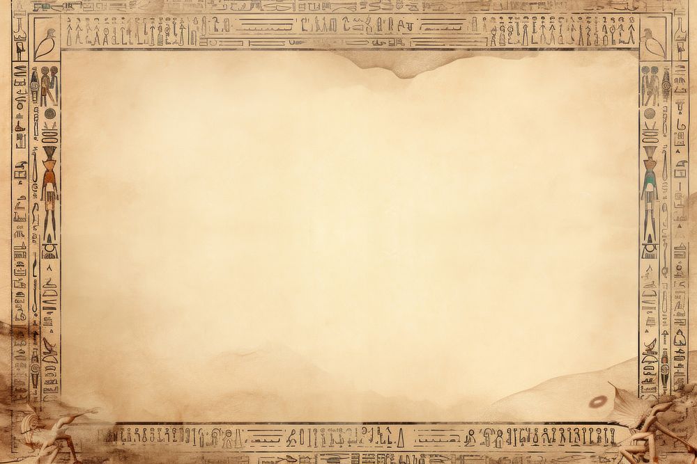 Egypt text backgrounds paper. AI generated Image by rawpixel.