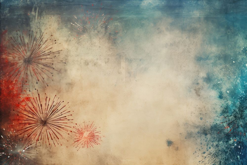 Fireworks backgrounds painting texture. AI generated Image by rawpixel.