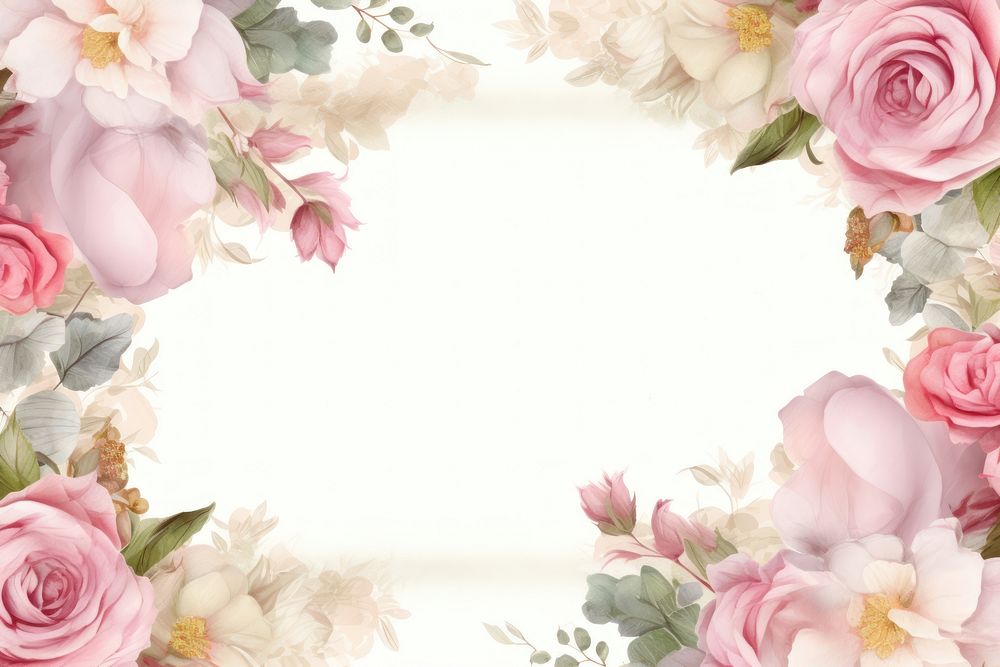 Roses backgrounds pattern flower. AI generated Image by rawpixel.