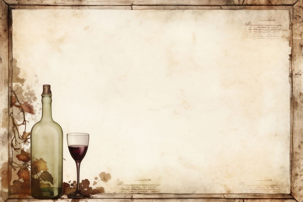 Bottle glass wine backgrounds. AI generated Image by rawpixel.