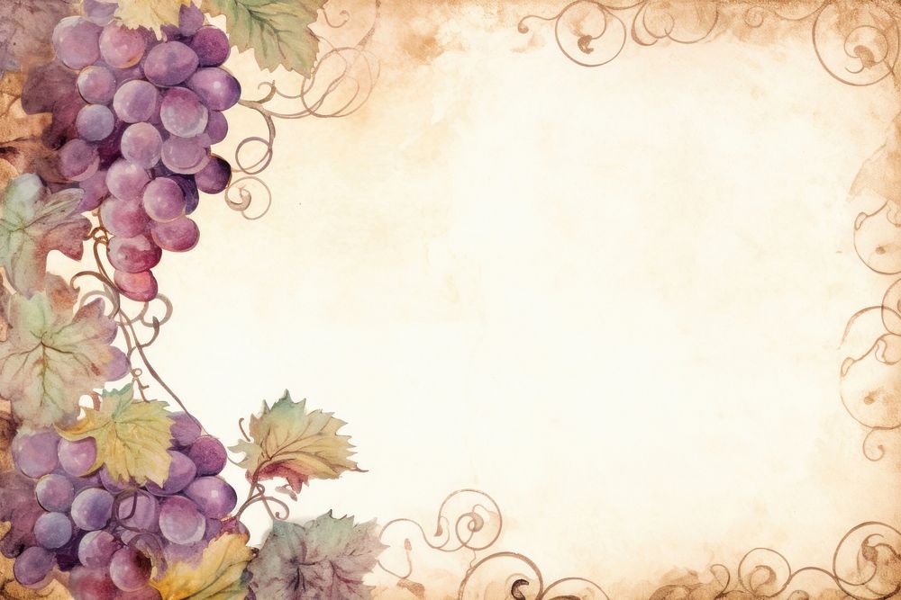 Wine backgrounds grapes plant. AI generated Image by rawpixel.