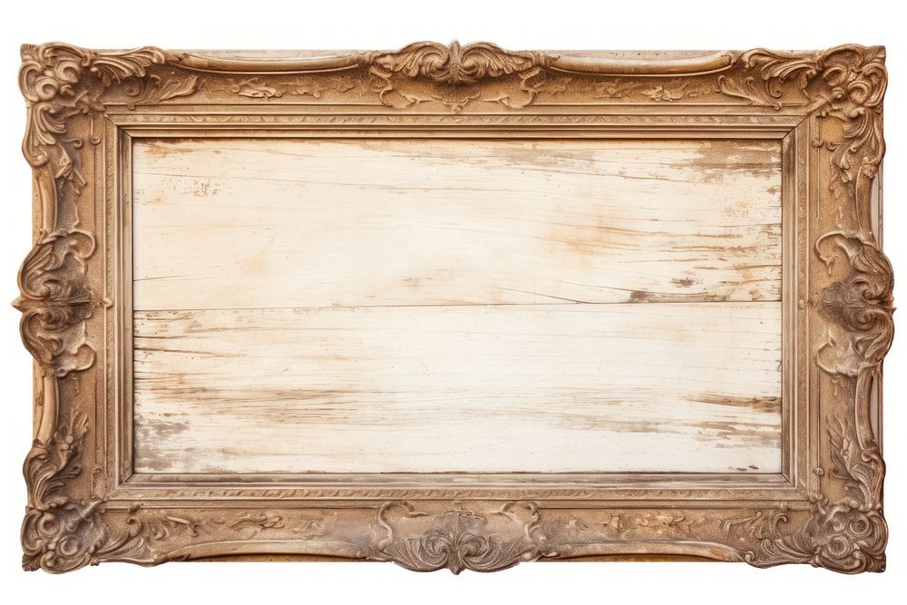 Wood backgrounds frame old. AI generated Image by rawpixel.