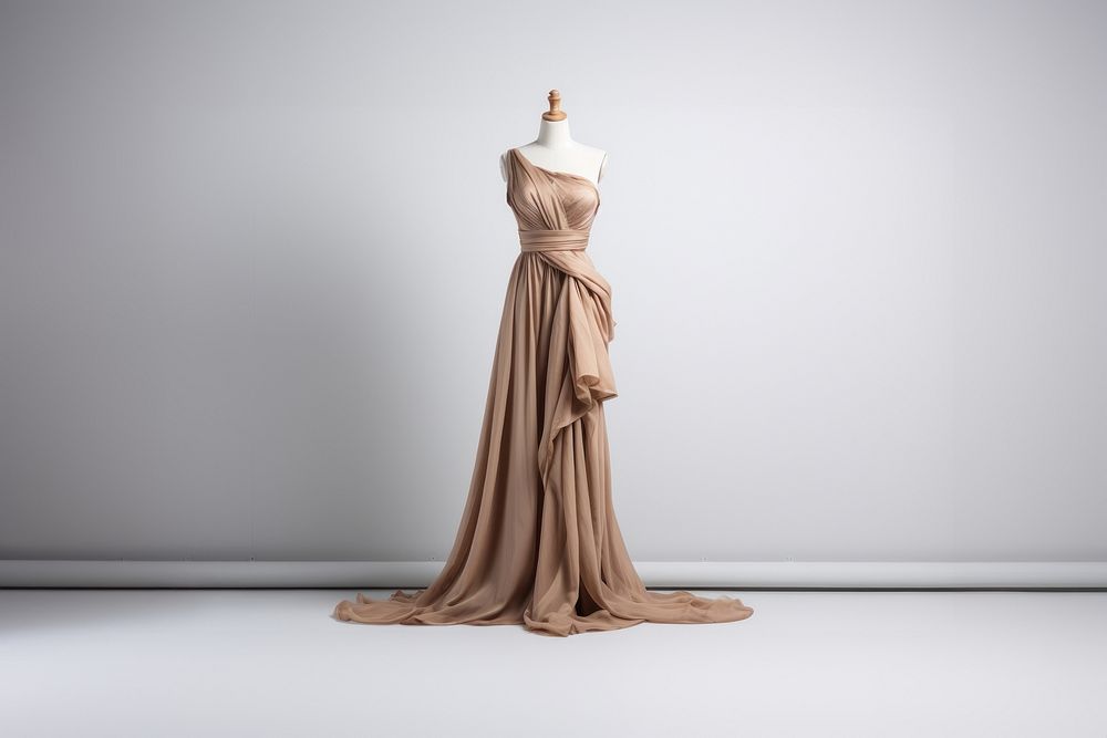 Dress mannequin fashion wedding. AI generated Image by rawpixel.
