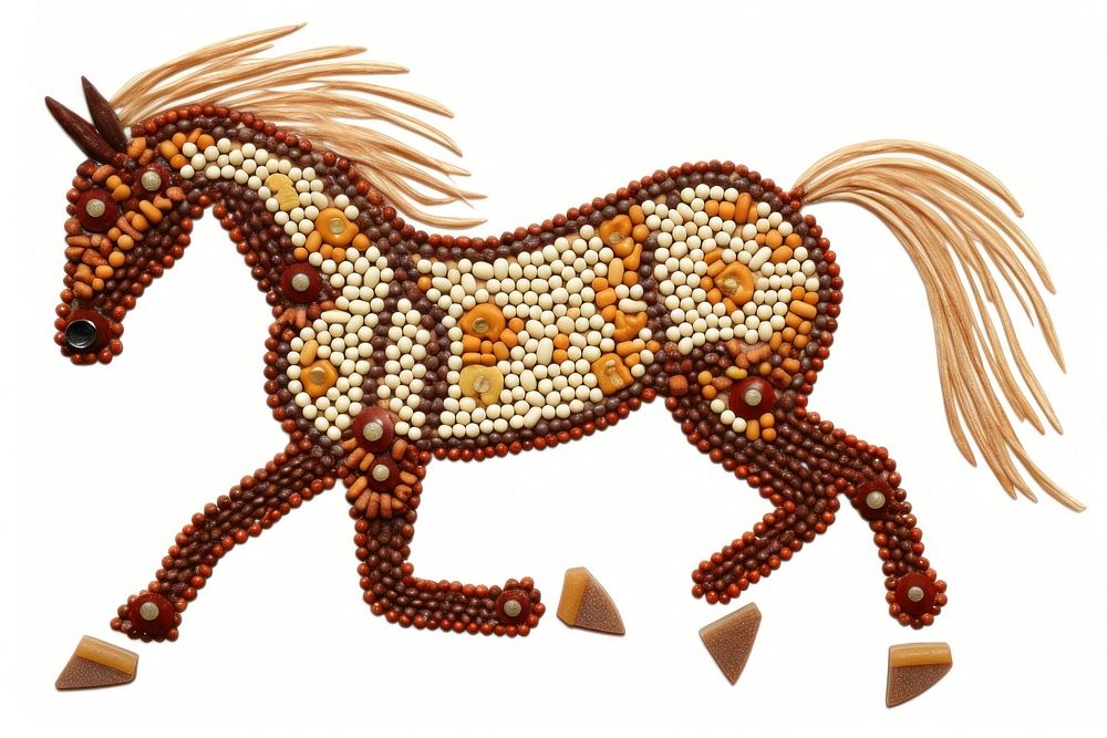  Horse art mammal animal. AI generated Image by rawpixel.