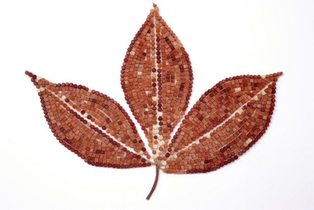  Leaf art jewelry plant. AI generated Image by rawpixel.