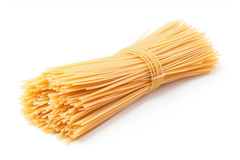 Spaghetti pasta food white background. AI generated Image by rawpixel.