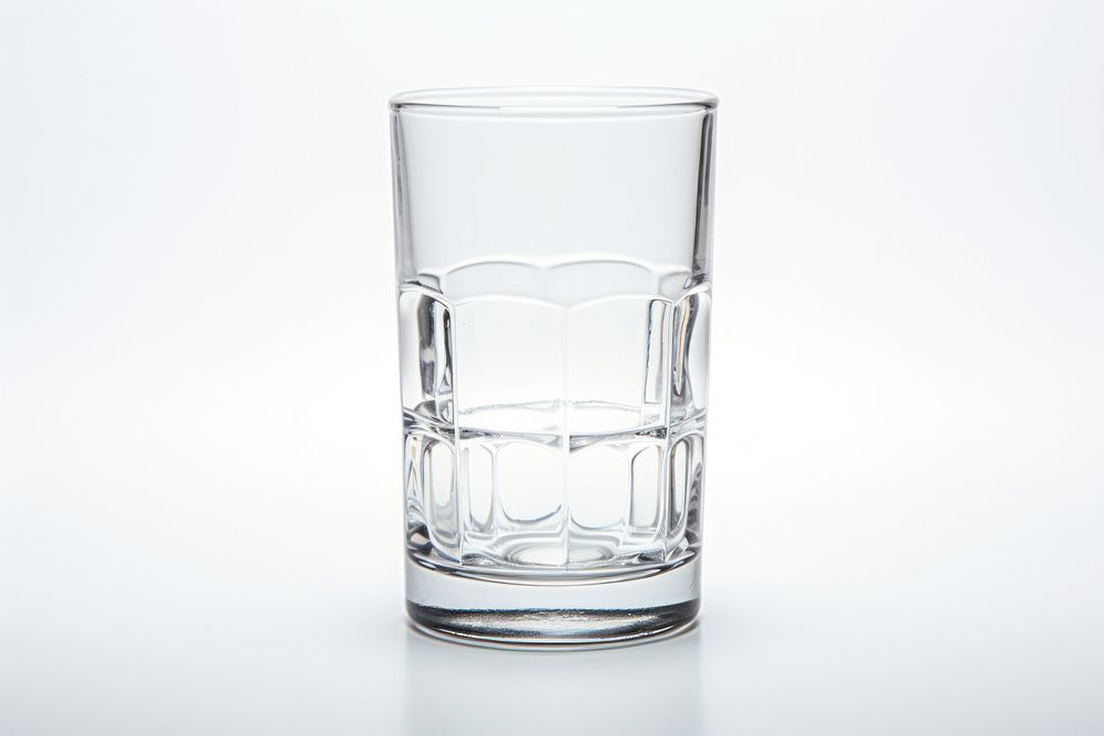 Drinking-glass vase white background refreshment. AI generated Image by rawpixel.