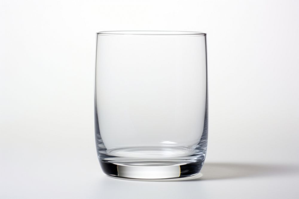 Drinking-glass white vase white background. AI generated Image by rawpixel.