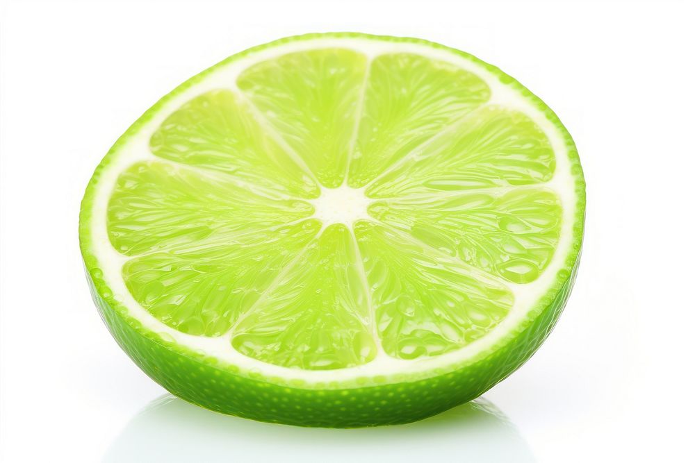 Fresh lime slice fruit plant food. AI generated Image by rawpixel.