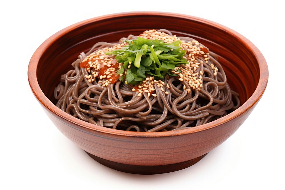 Soba food noodle bowl.
