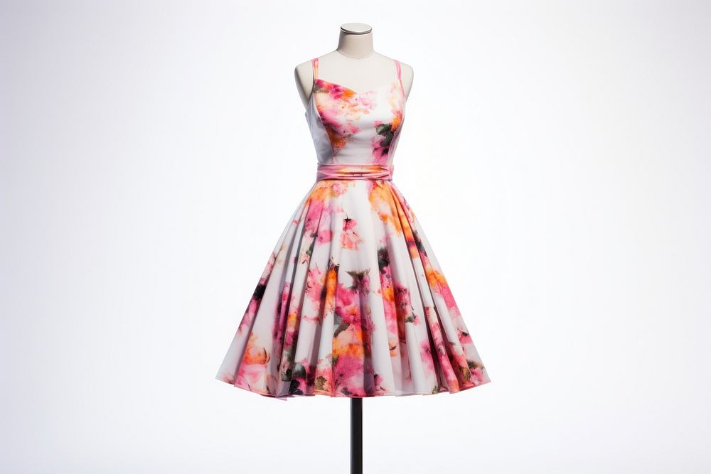 Dress mannequin fashion gown. AI generated Image by rawpixel.