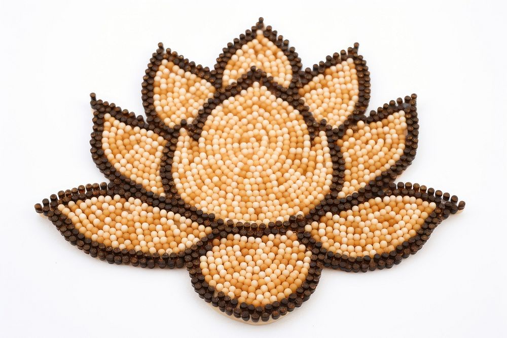  Lotus bead jewelry art. AI generated Image by rawpixel.