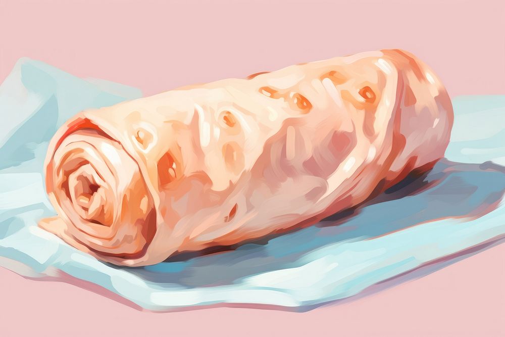 PNG Burrito food freshness baguette. AI generated Image by rawpixel.