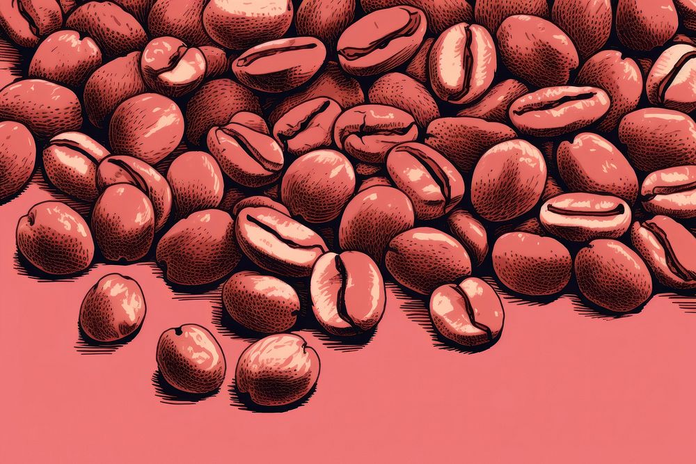 Coffee beans backgrounds medication freshness. AI generated Image by rawpixel.