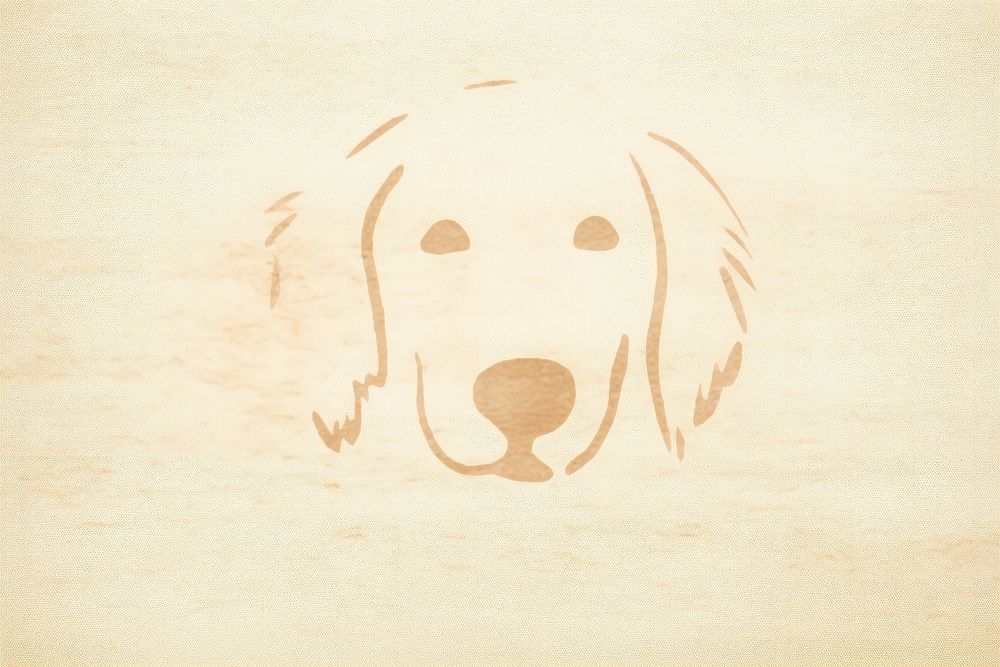 Dog portrait drawing animal sketch. AI generated Image by rawpixel.