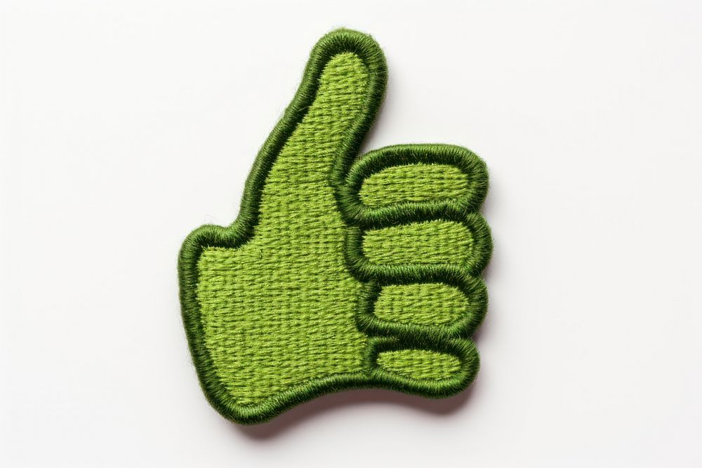 Thumbs up hand clothing white background gesturing. AI generated Image by rawpixel.