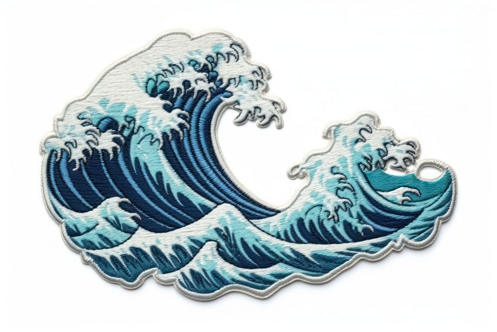 Ocean wave sea art accessories. AI generated Image by rawpixel.