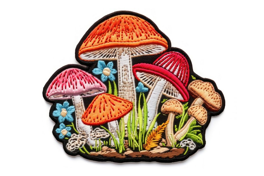 Mushroom clothing fungus agaric. AI generated Image by rawpixel.