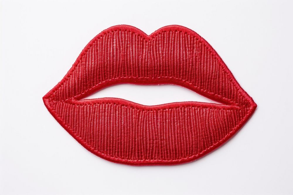 Lips lipstick clothing red. AI generated Image by rawpixel.