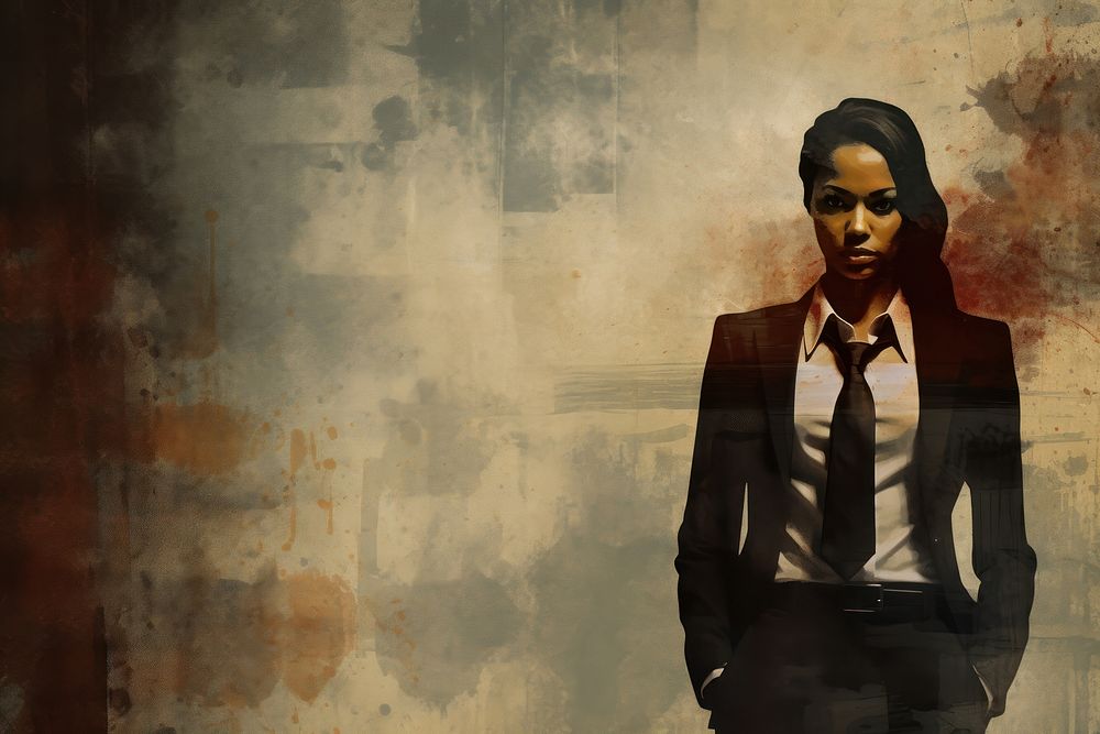 Black businesswoman portrait adult architecture. AI generated Image by rawpixel.