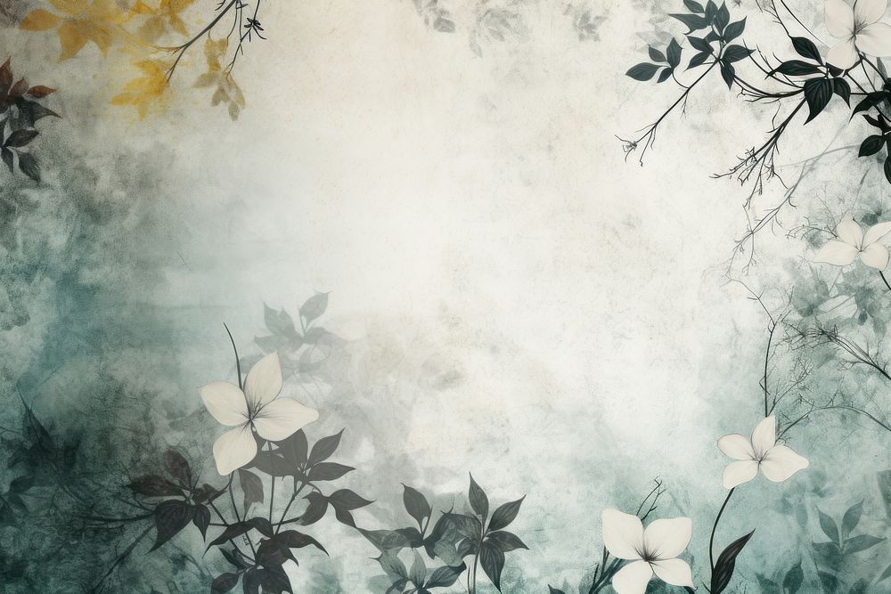 Botanical pattern backgrounds outdoors texture. AI generated Image by rawpixel.