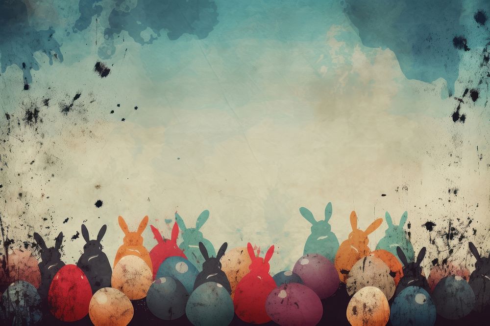 Backgrounds painting easter celebration. AI generated Image by rawpixel.
