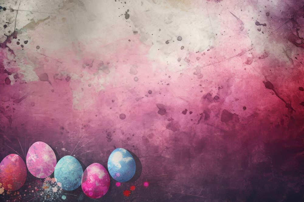 Easter backgrounds purple easter. AI generated Image by rawpixel.