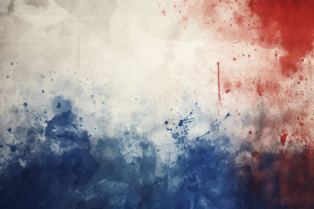 French flag backgrounds painting texture. AI generated Image by rawpixel.