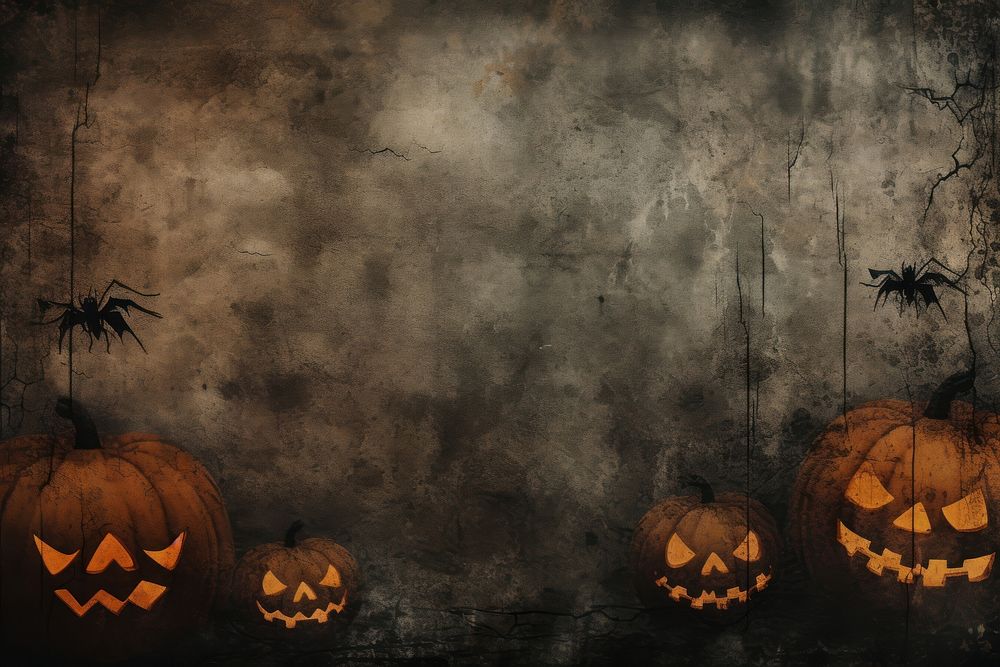 Halloween halloween backgrounds anthropomorphic. AI generated Image by rawpixel.
