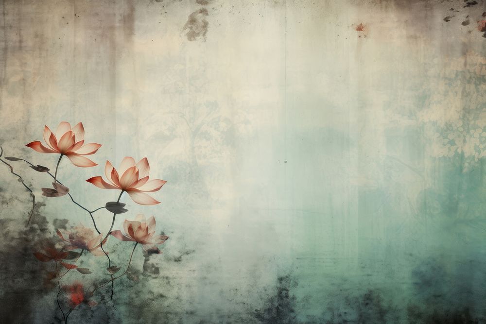 Lotus backgrounds texture grunge. AI generated Image by rawpixel.
