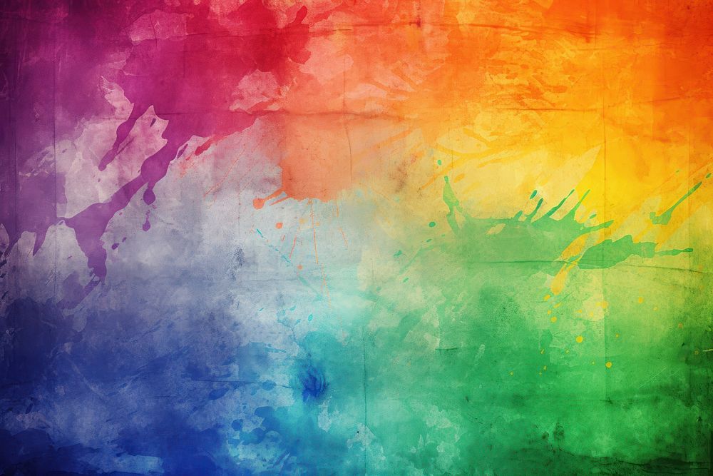Rainbow flag backgrounds rainbow texture. AI generated Image by rawpixel.