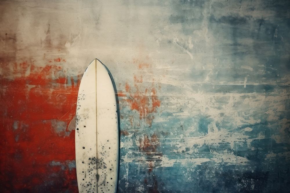 Surfboard backgrounds sports sea. AI generated Image by rawpixel.