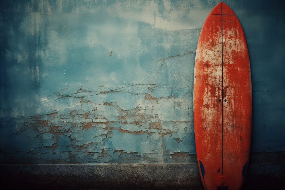 Surfboard backgrounds outdoors sea. AI generated Image by rawpixel.