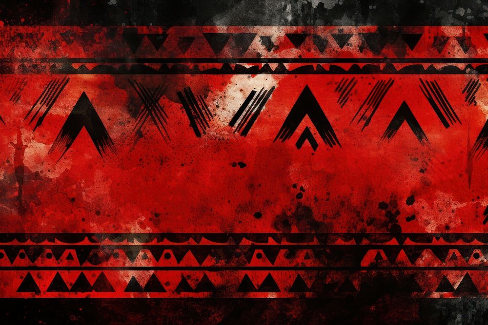 Tribal pattern backgrounds weathered abstract. AI generated Image by rawpixel.