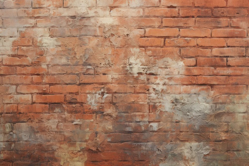 Brick wall architecture backgrounds deterioration. AI generated Image by rawpixel.