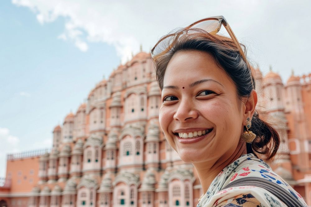 Hawa Mahal architecture building landmark.