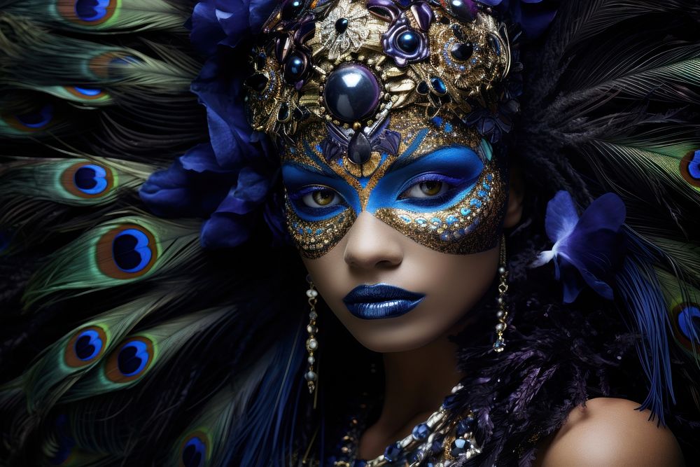 Carnival adult celebration headdress.